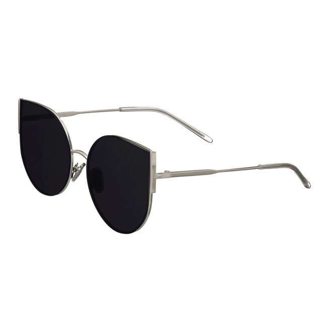 Bertha Logan Polarized Sunglasses Silver/Silver One Size