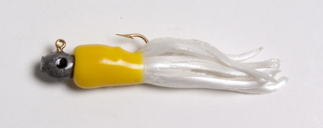 Betts Mini Tube Jig 1/16oz 3/Pack Yellow/Pearl