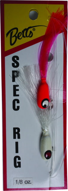Betts Spec Rig 1/8 oz White/Pink 2/Pack