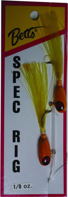 Betts Spec Rig 1/8 oz Yellow/Yellow 2/Pack