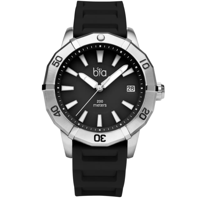 Bia Rosie Dive Watches Black Dil Black Strap Steel One Size