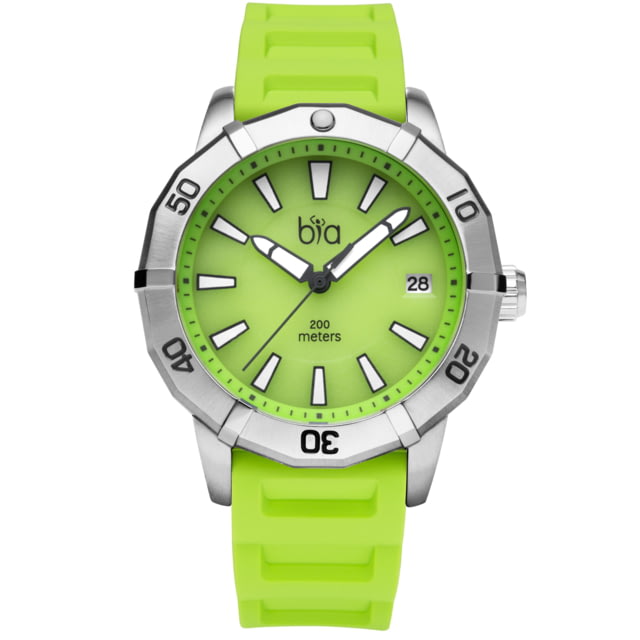 Bia Rosie Dive Watches Green Dial Green Strap Steel One Size