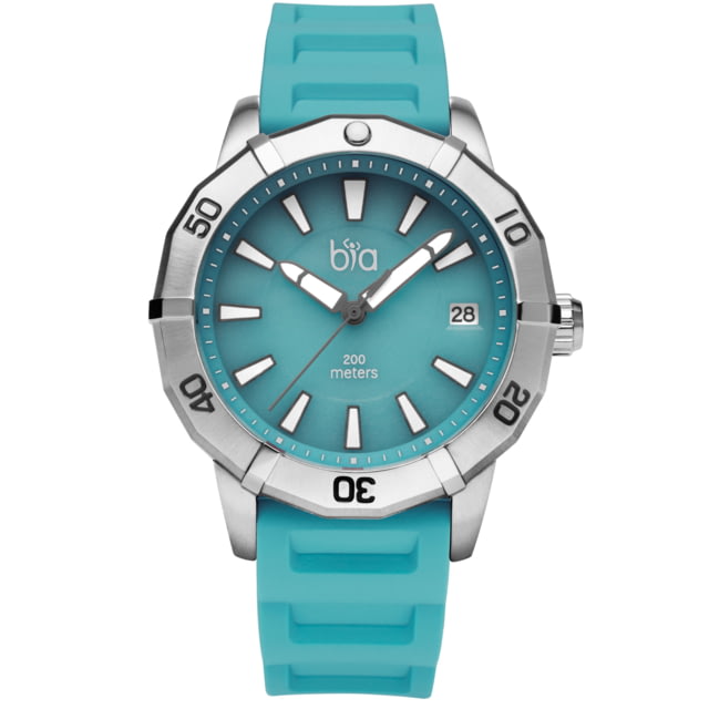 Bia Rosie Dive Watches Light Blue Dial Blue Strap Steel One Size