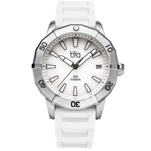 Bia Rosie Dive Watches White Dial White Strap Steel One Size