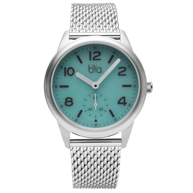 Bia Suffragette Watches Aqua Dial Ss Mesh Bracelet Steel One Size