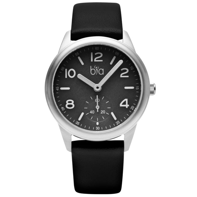 Bia Suffragette Watches Black Dial Black Strap Steel One Size