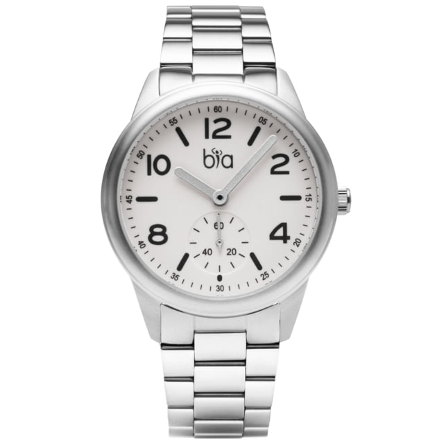 Bia Suffragette Watches White Dial Ss Link Bracelet Steel One Size