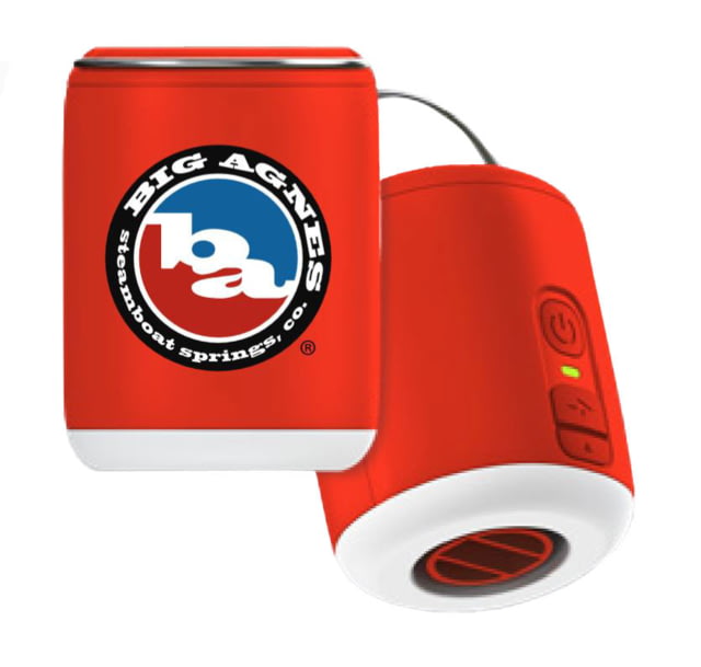 Big Agnes Big Agnes 230 Lumens mtnGLO Pump & Light Cherry Tomato