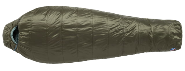Big Agnes Big Agnes Anthracite 30 FireLine Pro Recycled Sleeping Bag Olive Night/Chinois Green Long