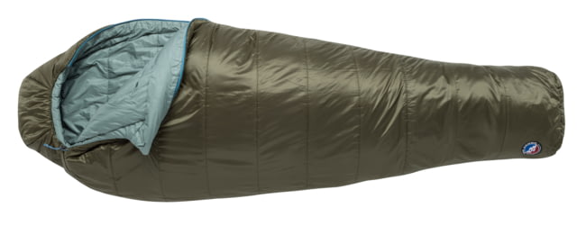 Big Agnes Anthracite 30 FireLine Pro Recycled Sleeping Bag Olive Night/Chinois Green Regular