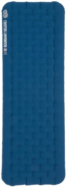 Big Agnes Boundary Deluxe Insulated Sleeping Pad Gibralter Sea 20×78 Long