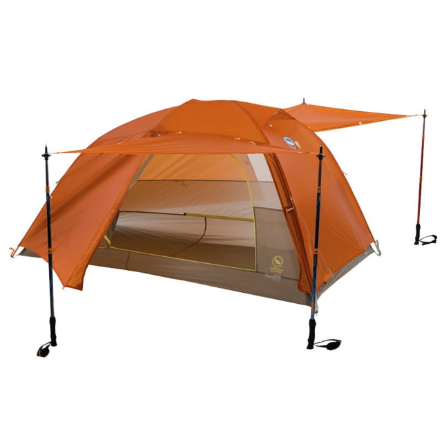 Big Agnes Copper Spur UL2P mtnGLO Tent Tangelo/Mercury 2 person