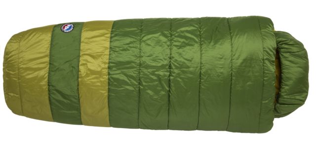 Big Agnes Echo Park -20 Fireline Max Sleeping Bag Green/Olive Wide Long