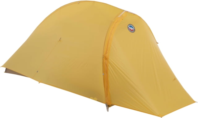 Big Agnes Fly Creek HV UL1 Bikepack Solution Dye Tent Yellow/Greige 1 Person