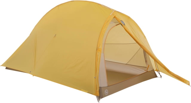 Big Agnes Fly Creek HV UL2 Bikepack Solution Dye Tent Yellow/Greige 2 Person