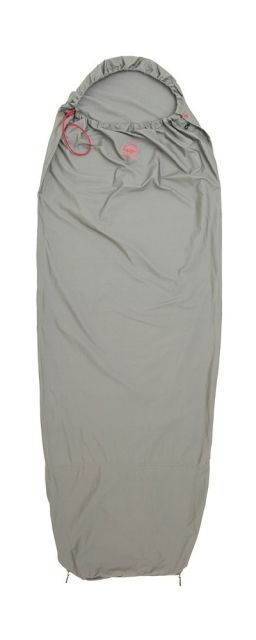 Big Agnes Sleeping Bag Liner - Cotton Gray
