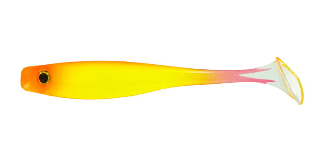 Big Bite Baits Suicide Shad Shad 5 3.5in Flaming Sun
