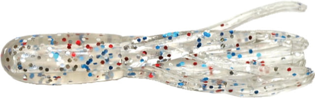 Big Bite Baits Crappie Tube Tube 10 0.5in Firecracker
