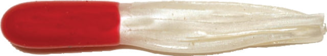 Big Bite Baits Crappie Tube Tube 10 0.5in Red/Pearl