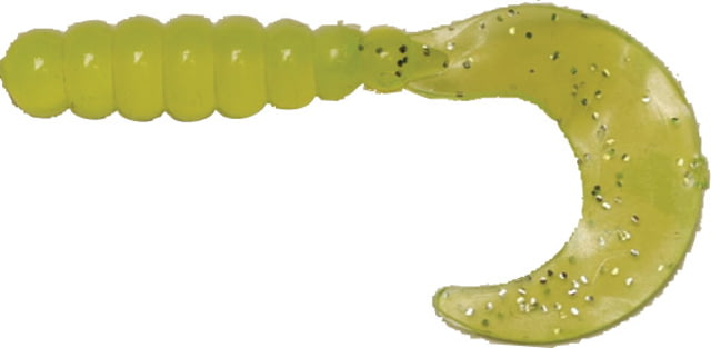 Big Bite Baits Fat Grub Curl Tail Grub 10 2in Lemon Meringue