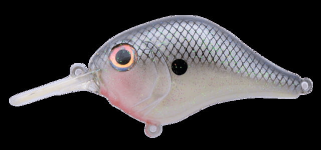 Bill Lewis MR 6 Soft Bait 1 2.25 -- 2.25in Silver Sparkle