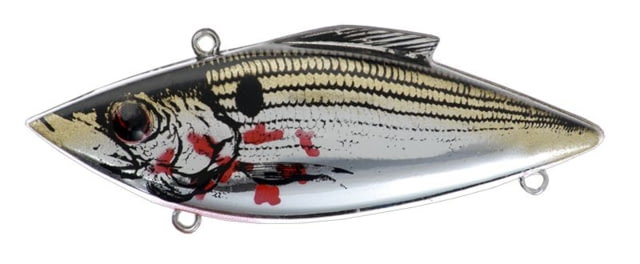 Bill Lewis Rat-L-Trap Hard Bait Bleeding Shiner Chrome 1/2 oz