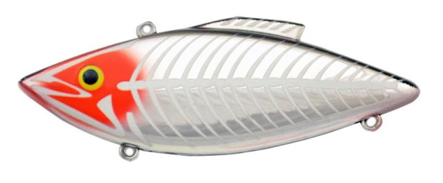 Bill Lewis Rat-L-Trap Hard Bait Chrome Black Zombie 1/2 oz