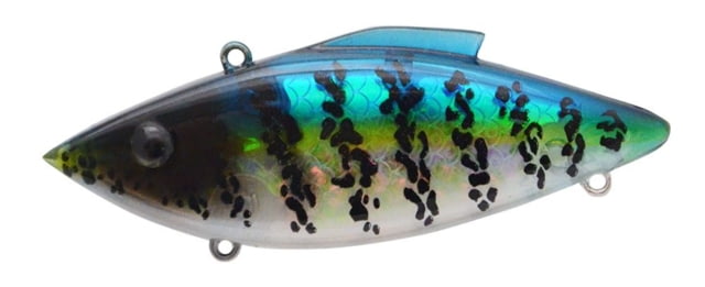 Bill Lewis Rat-L-Trap Lipless Crankbait Sinking Model #4 Hooks 3in Black Crappie