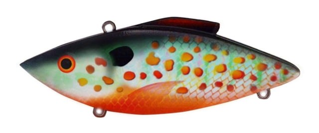 Bill Lewis Rat-L-Trap Lipless Crankbait Sinking Model #4 Hooks 3in Orange Spot