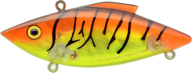 Bill Lewis Rat-L-Trap Walleye Lipless Crankbait 3in 1/2oz Sinking Orange Tiger