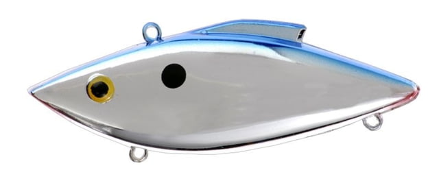 Bill Lewis Mini-Trap Hard Bait Chrome Blue Back