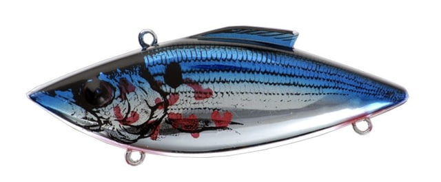 Bill Lewis Mag-Trap Hard Bait Chrome Blue Bleeding Shad 3/4 oz