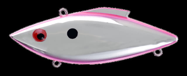 Bill Lewis Mag-Trap Hard Bait Pink Chrome - Saltwater 3/4 oz