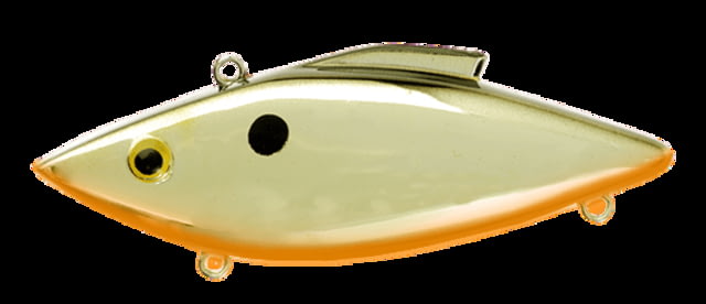 Bill Lewis Tiny-Trap Hard Bait Gold Black with Orange Belly 1/8 oz