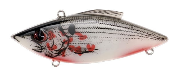 Bill Lewis Tiny-Trap Hard Bait white Bleeding Shad 1/8 oz