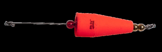 Billy Bay Low Country Lightning Brass Weighted Click Clacker 3in Popping Float Red 1Pk