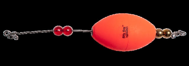 Billy Bay Low Country Lightning Brass Weighted Click Clacker Rig 2-1/2in Oval Red 1Pk