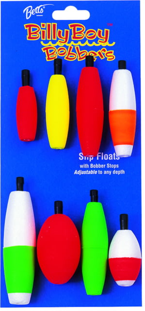 Billy Boy Bobbers Balsa Foam Peg Float Assorted 8Pc