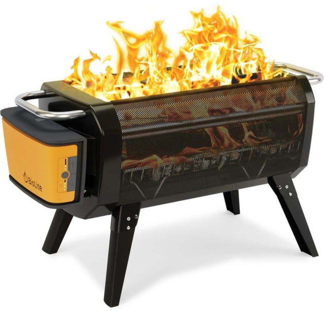 BioLite FirePit + Wood & Charcoal Burning Fire Pit