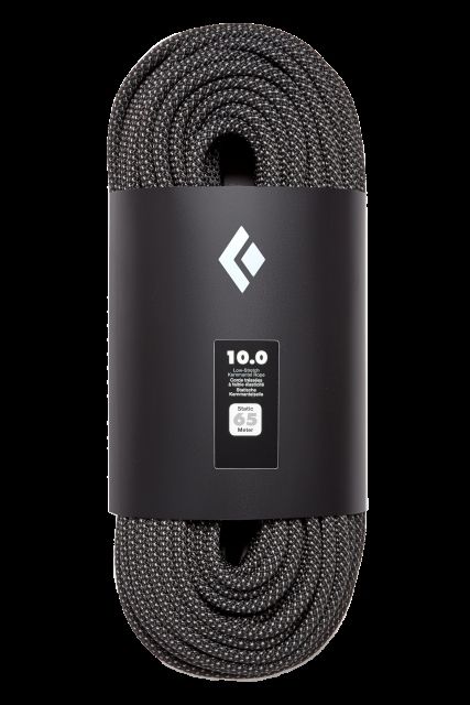 Black Diamond 10.0 Rope Static 65m Black