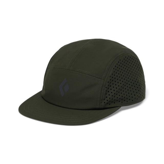 Black Diamond 5-Panel Synthetic Cap Dark Moss/Anthracite Icon Logo