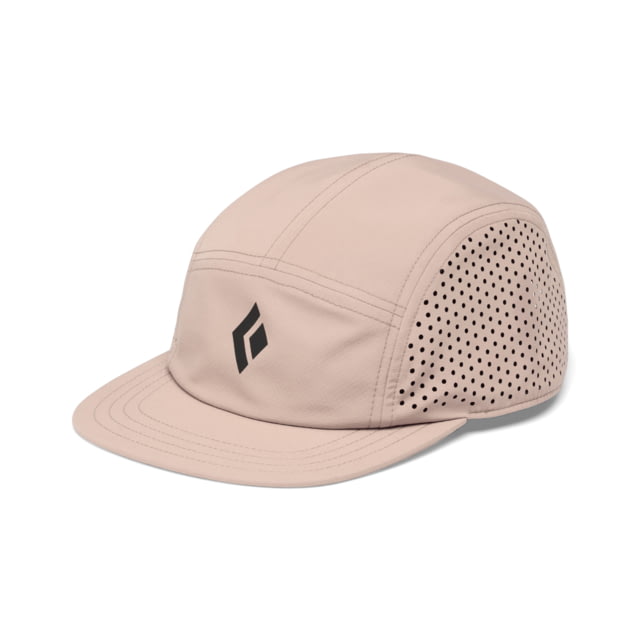 Black Diamond 5-Panel Synthetic Cap Pale Mauve/Black Icon Logo