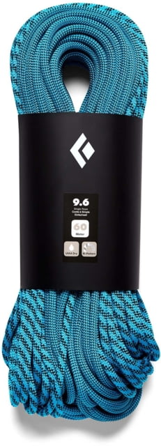 Black Diamond 9.6 Dry Bipattern Rope Blue 70m