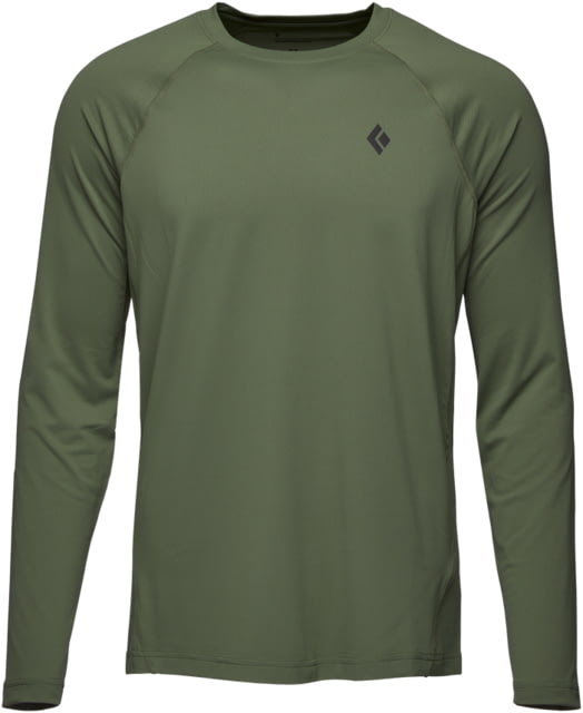 Black Diamond Alpenglow Long Sleeve Crew - Men's Tundra Medium