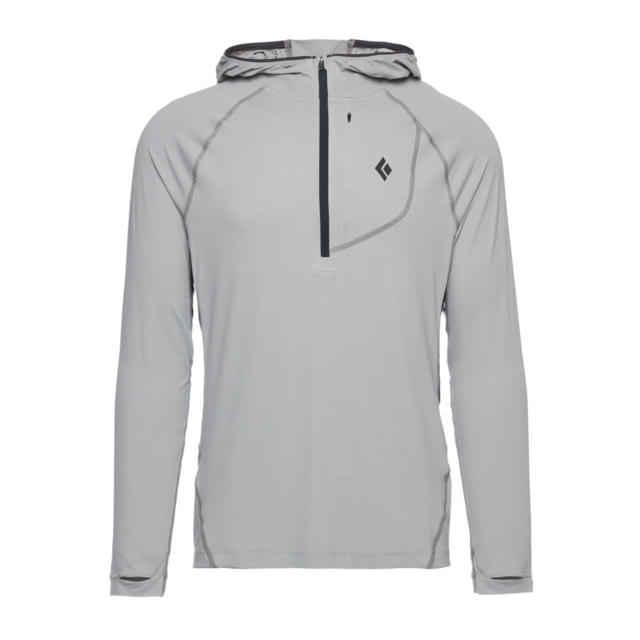 Black Diamond Alpenglow Pro Hoody - Men's Pewter Medium