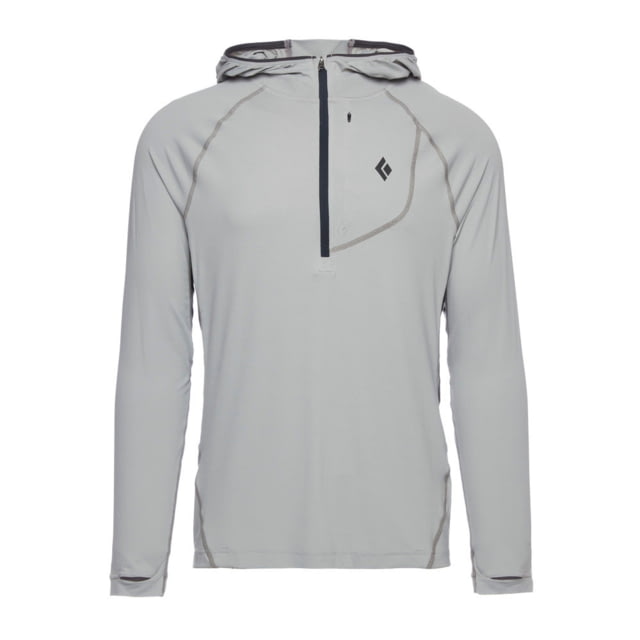 Black Diamond Alpenglow Pro Hoody - Men's Pewter Small