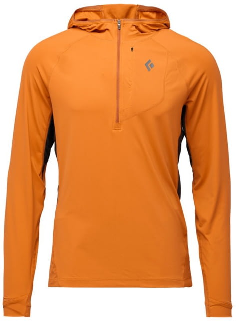 Black Diamond Alpenglow Pro Hoody - Men's Saffron Medium