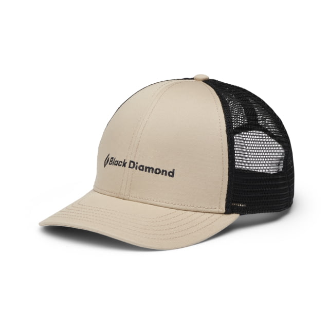 Black Diamond Black Diamond BD Trucker Hat Khaki/Black/Wordmark