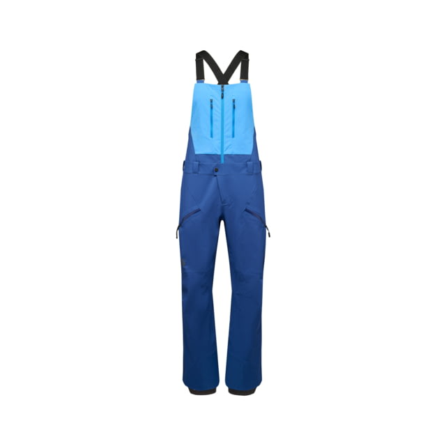 Black Diamond Black Diamond Recon Stretch Bibs - Men's Twilight Blue-Vertical Blue Extra Large