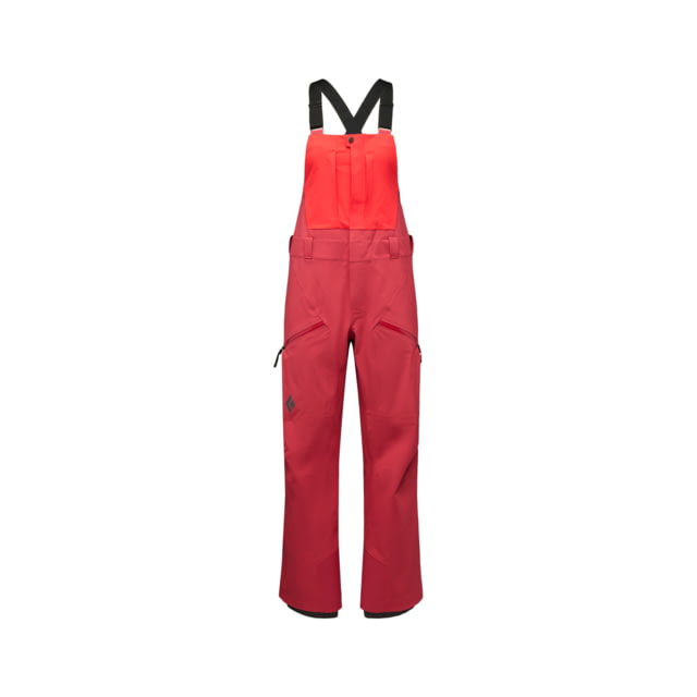 Black Diamond Black Diamond Recon Stretch Bibs - Women's Coral Red-Mineral Red Small